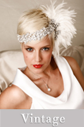 vintage headpieces by Tahnee Morgan